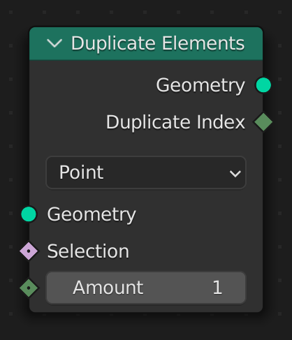 Duplicate Elements Node — Blender Manual